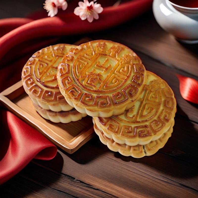 天津特产月饼礼盒混装6块中秋节传统天津美食小吃83克/块