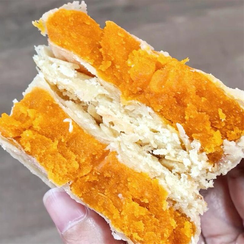 新货单包酥皮纯手工老式月饼河北石家庄特产蛋黄红豆