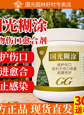 国光糊涂伤口愈合剂果树树木盆景月季植物嫁接树枝修剪愈伤涂抹剂