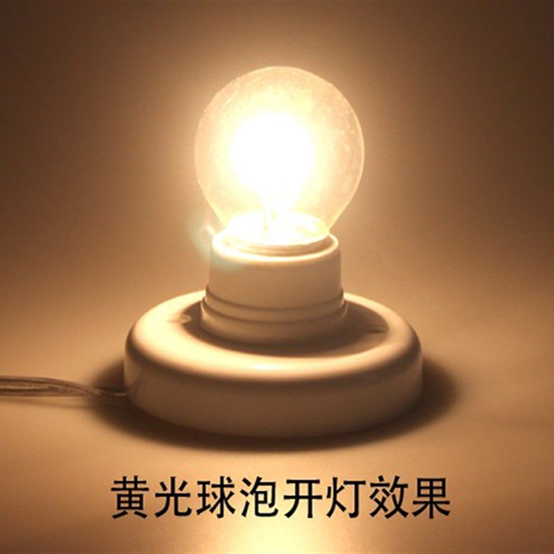 普通灯泡E27/E14螺口钨丝灯泡尖泡25W/40W黄光球形灯泡可调光led