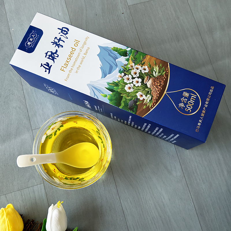 一级亚麻籽油500ml/瓶