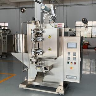 酱油醋水汤水卤水料包小袋装液体流质全自动高速滚轮式灌装包装机