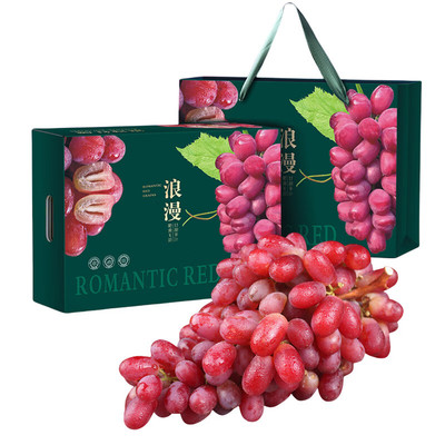 克伦生无籽红提新鲜水果无核红提子应季孕妇水果礼盒装引进品种