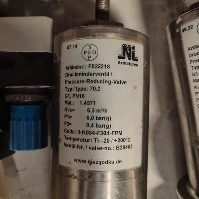 NIEZGODKA减压阀F025218