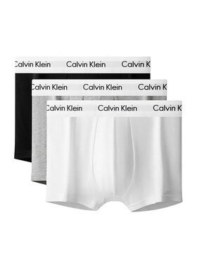 【全球购甄选】CALVIN KLEIN 低腰平角内裤 男款3条装 U2664G-998