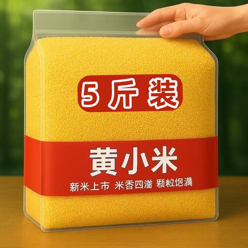 敖汉特惠黄小米新米月子米5斤