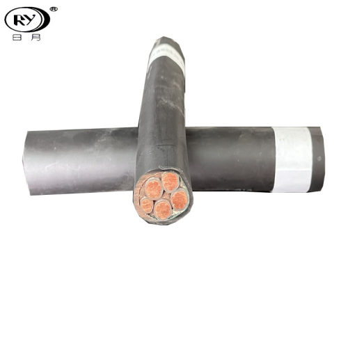 日月 铜芯铠装阻燃电缆 ZC-YJV22-0.6/1KV-4*10+1*6mm² / 米