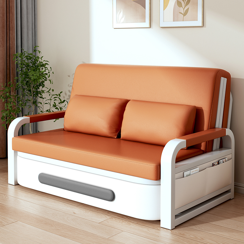沙发床折叠两用小户型客厅沙发懒人椅阳台折叠床多功能抽拉伸缩床