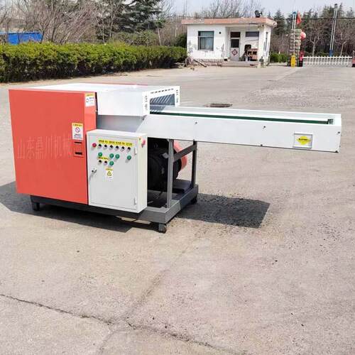 塑料条破碎机 天丝纤维 尼龙刨花剪碎机 废磁带剪切设备 鼎川