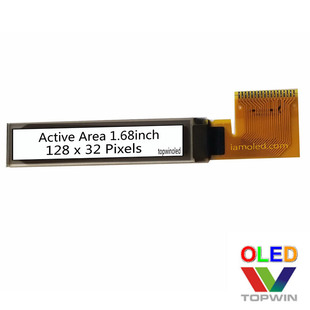 1.71寸白光1.69寸oled液晶屏1.68英寸1.7英寸白色UG 2832GSWFG02