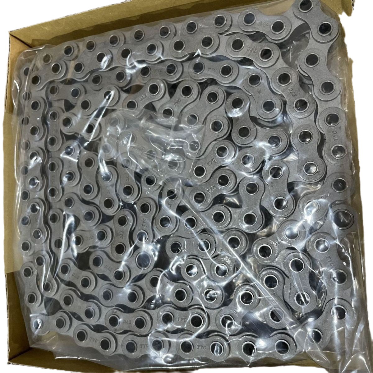 台湾TYC40-1HP空心销链条碳钢链条4分链条