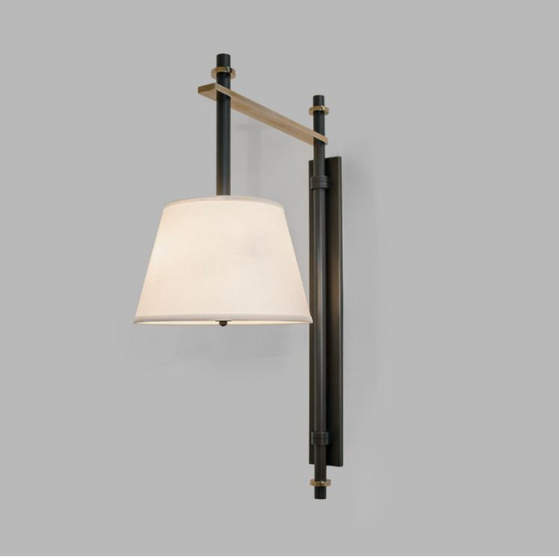 美式壁灯创意个性艺术新中式客厅墙壁灯后现代设计师卧室床头灯