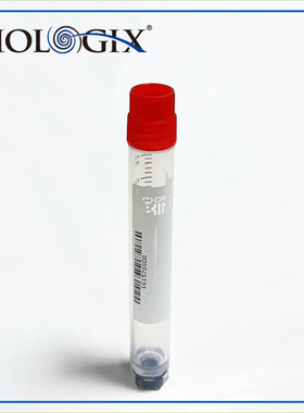 88-9501巴罗克5.0ml外旋三码合一无DNA灭菌冻存管，红色盖子