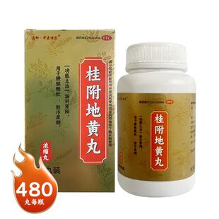 通御·中医世家 480丸*1瓶/盒 桂附地黄丸 腰膝酸软肢冷尿频