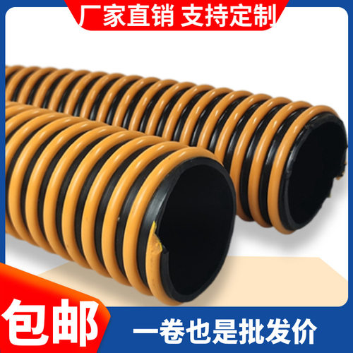 厂家 PVC塑筋管 防静电塑料螺旋牛筋管 凸筋平筋软水管 给水管