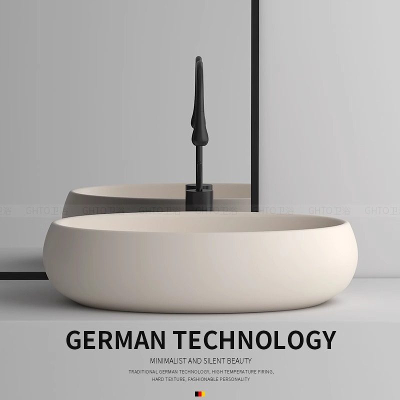 个性陶瓷台上盆椭圆奶油风黄色洗手洗脸盆阳台卫生间洗漱盆面盆,模玩/动漫/周边/娃圈三坑/桌游,文化/体育周边,淘宝优惠券,粉丝福利购,淘宝优惠卷