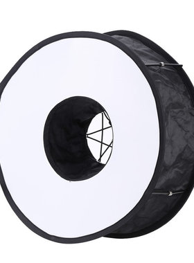 46cm 易折叠 闪光灯环形柔光箱 微距 柔光罩 D2921