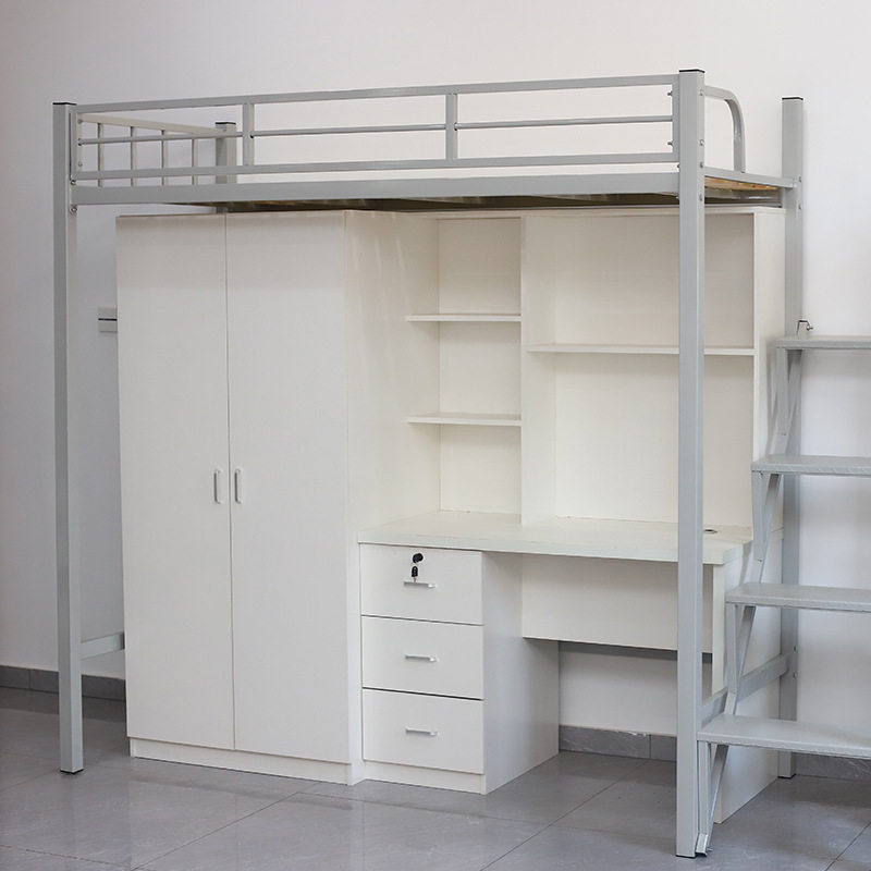 学生宿舍床上床下桌组合公寓高低床上下铺床铁艺床公寓床双人床,模玩/动漫/周边/娃圈三坑/桌游,文化/体育周边,淘宝优惠券,粉丝福利购,淘宝优惠卷