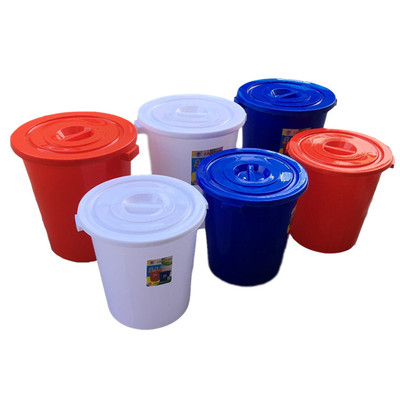 大白桶厂家 45L65L100L200L300L塑料大白桶 加厚加强圆形胶桶批发