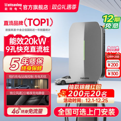 能效20W直流充电桩蔚来极氪同款