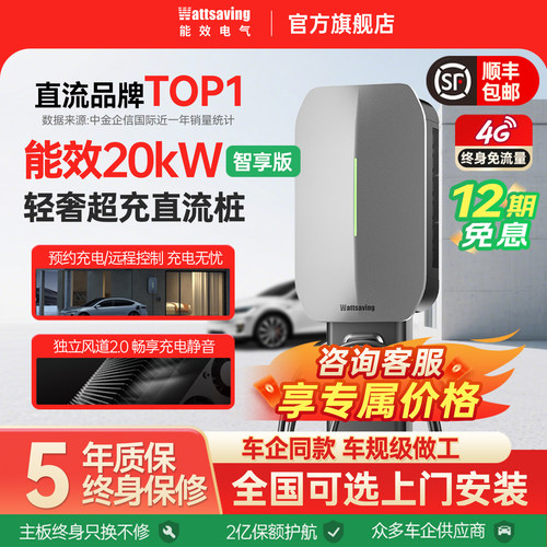 能效20W直流充电桩蔚来极氪同款