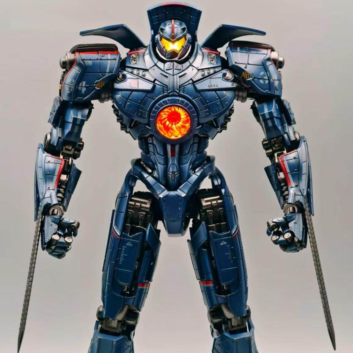 环太平洋机甲复仇危险流浪者模型手办暴风赤儿童玩具黑曜石雅现货