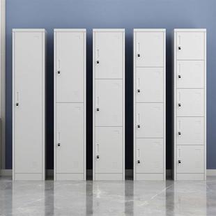 家用窄小夹缝衣柜多层收纳柜单门更衣柜钢制双人铁皮柜单门铁皮柜