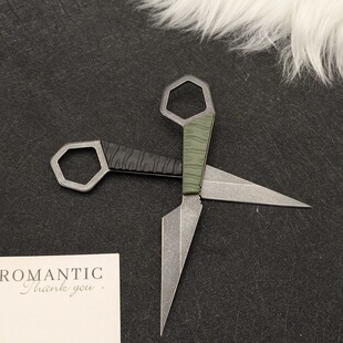 户外随身携带防身水果刀瓜果刀手把肉刀野外烧烤刀切牛排小刀