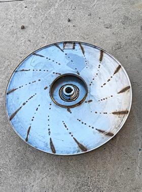 AZY013.5-043.3-1汽轮机轴封抽风机专用叶轮 不锈钢材质翻边叶轮