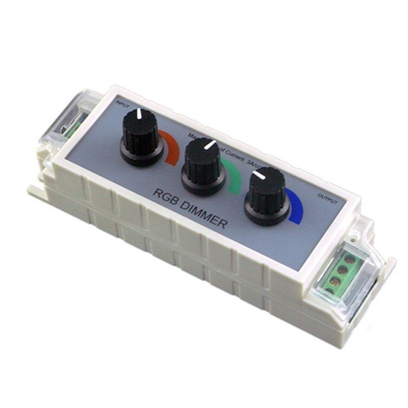 RGB旋钮调光器，旋钮RGB调光器，LED调光器，LED RGB调光器