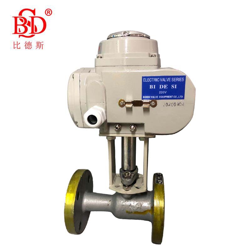 Q941M-16C电动高温一体式法兰铸钢高温球阀 PPL密封 蒸汽导热油