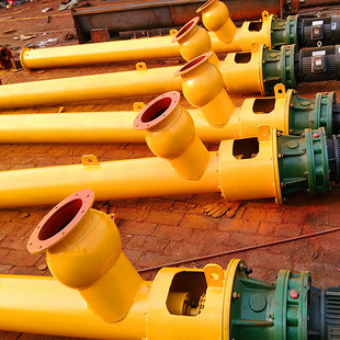 中州输送机厂家批发 219型蛟龙 小型螺旋机 粉体输送机