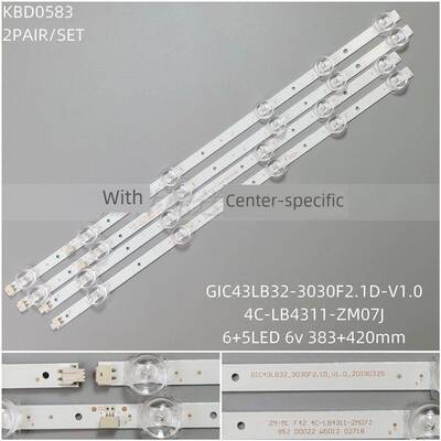 全新43A260 43A360 43A160灯条43HR330M11A1 v1 4C-LB4311-HR01J