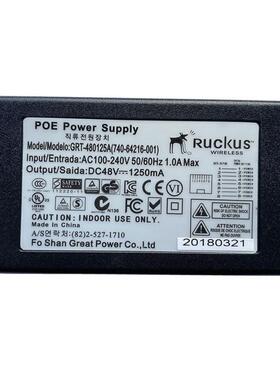 Ruckus优科902-0180-CH00原装POE电源模块48V 60W R720 R750 R730
