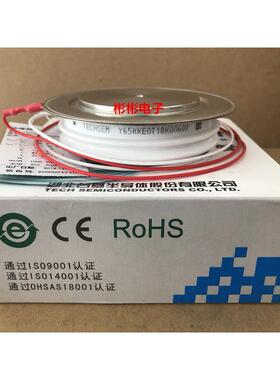 TECHSEM Y65KKE KK1800A 1800V-1600V 湖北台基快速可控硅 晶闸管