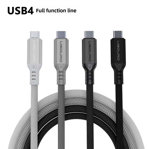 Ugourd Usb4全功能C型数据线40Gbps Thunderbolt 4全功能数据线240W闪充
