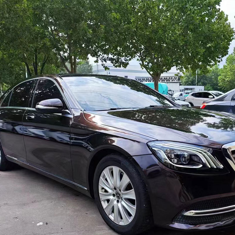 卡莱克璀璨变色龙汽车改色膜幽灵午夜紫车身贴膜幽灵午夜蓝全车膜