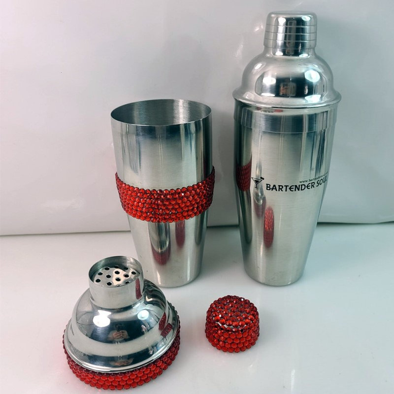 日式不锈钢调酒器 雪克杯 鸡尾酒调酒器 酒吧花式摇酒壶 调酒杯