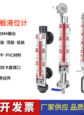 厂家直供FY-UHZ/C116侧装顶装高温高压30MPa磁翻板液位计DN50法兰
