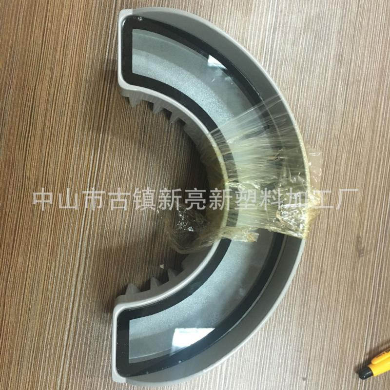 厂家直销LED瓦楞灯外壳 套件6W大月亮3W/5W/6W/9W/12W瓦片灯