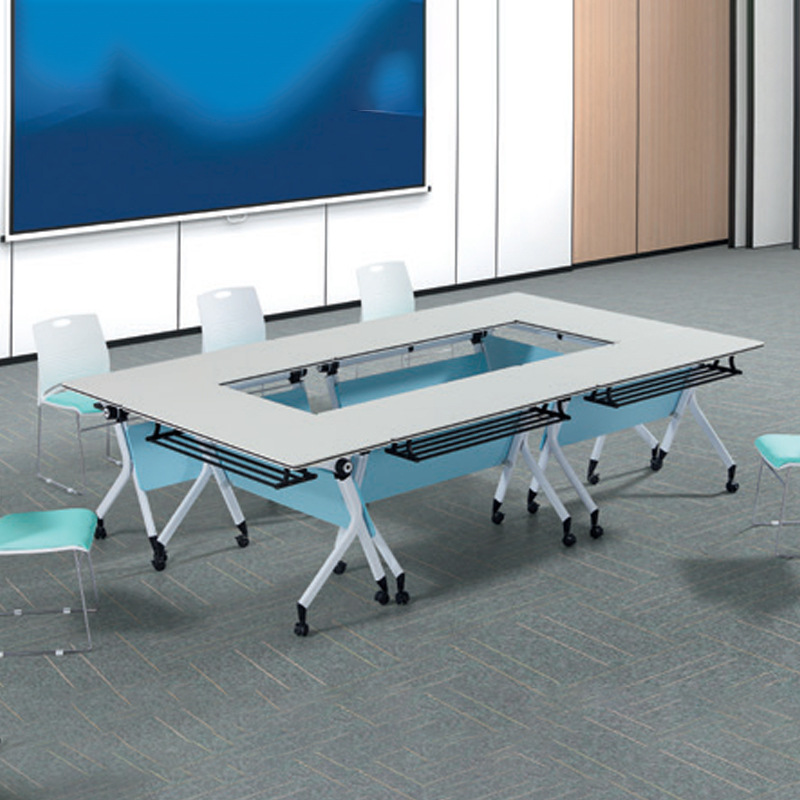 办公家具会议桌可移动培训机构辅导班课桌椅折叠培训桌简易长条桌