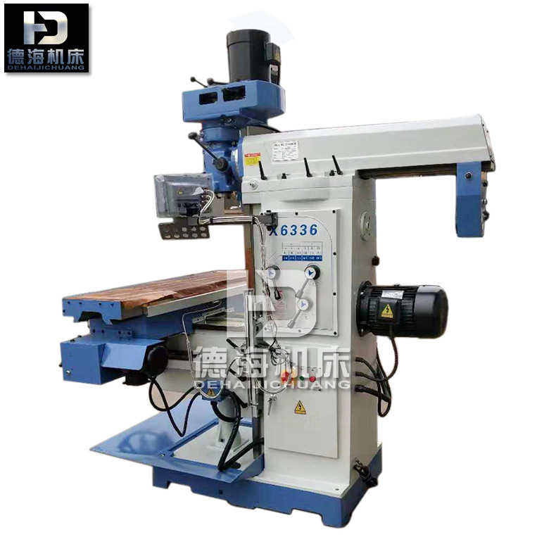 炮塔铣床X6332B立卧二用炮塔铣厂家销售 出口配置X6336立式铣床