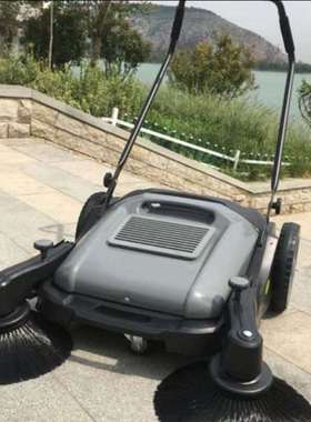 批发小型手推灰色低天窗款扫地机 清扫干净抑尘高天窗款扫地车