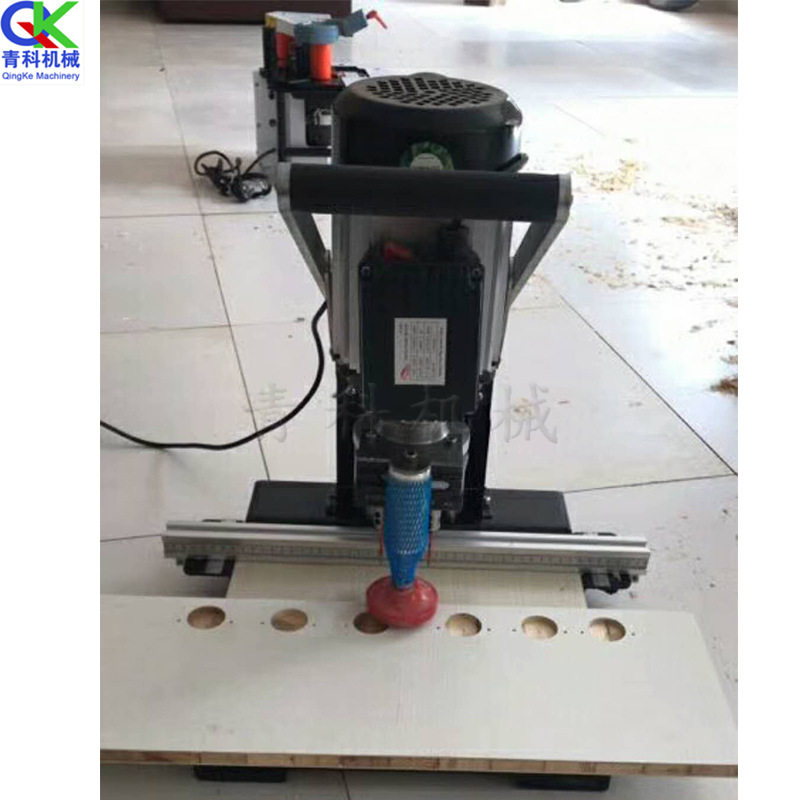 木材合页打孔机 手提式铰链钻 单头便携式合页钻 木材钻孔机