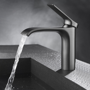 轻奢水龙头卫生间台上台下盆白色洗脸面盆冷热水龙头