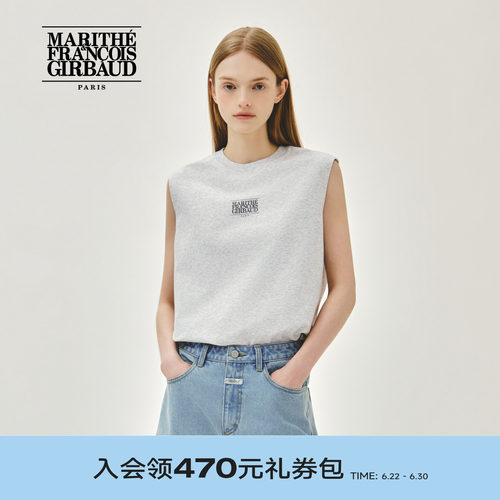 MARITHESORONA凉感经典LOGO无袖