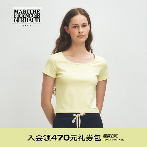 MARITHEBASIC系列女士短T恤