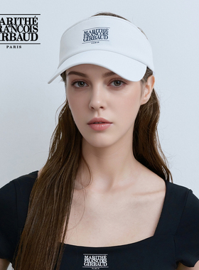 MARITHE运动系列经典LOGO遮阳帽 男女情侣吸湿速干帽子25年夏韩系