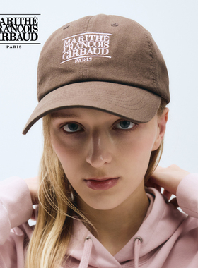 【车银优同款】MARITHE经典小LOGO鸭舌帽 男女情侣棒球帽2025秋