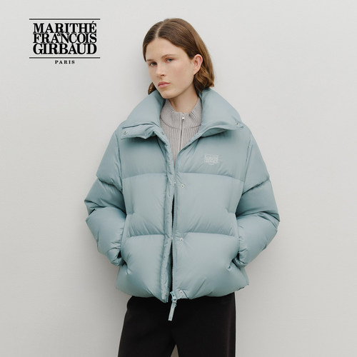 MARITHE女士宽领羽绒服